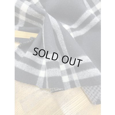 画像6: 生地：千鳥チェック柄リバーシブルウールソフトメルトン（黒白）