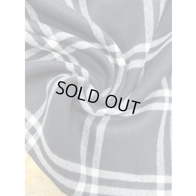 画像7: 生地：千鳥チェック柄リバーシブルウールソフトメルトン（黒白）