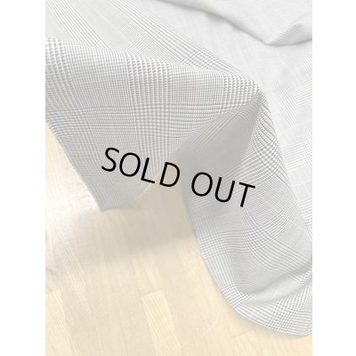 画像7: 生地：グレンチェック柄ポリエステル（グレー／黒）黄ライン