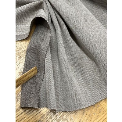 画像5: 生地：ウール100％ ストライプ織り（ベージュ杢）