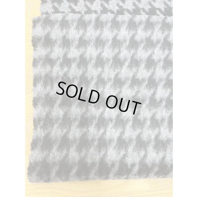 画像5: 生地：千鳥格子柄ウールシャギー（グレー／黒）