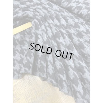 画像6: 生地：千鳥格子柄ウールシャギー（グレー／黒）