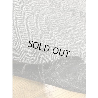 画像4: 生地：ポリエステル100％ヘリンボーン柄プリント（グレー／黒）