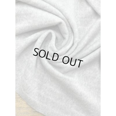 画像7: 生地：ボーダー織りウールシャギー（ライトグレー）