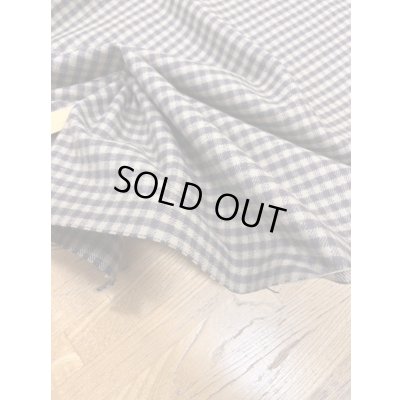 画像5: 生地：ギンガムチェック柄微起毛綿（ベージュ／黒）