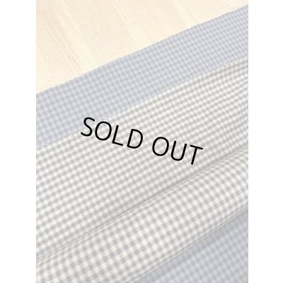 画像7: 生地：ギンガムチェック柄微起毛綿（ベージュ／黒）