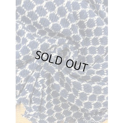 画像6: 生地：綿100％模様織りジャガード（ブルー／白）