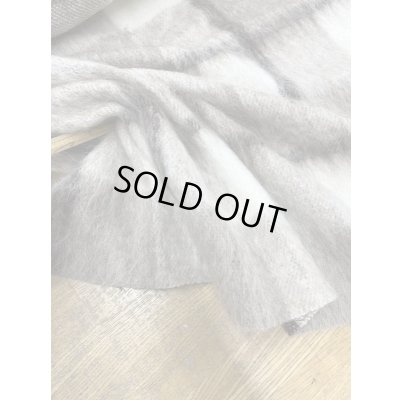 画像4: 生地：ビッグチェック柄ウールシャギー（茶系）