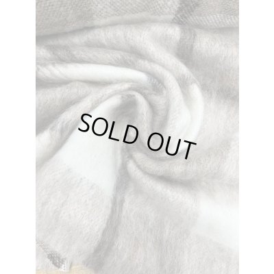 画像5: 生地：ビッグチェック柄ウールシャギー（茶系）