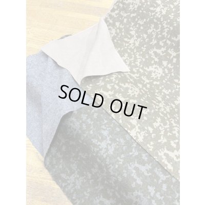 画像8: 生地：ウール100％迷彩柄プリント（ベージュ／緑）