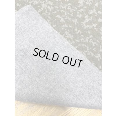 画像3: 生地：ウール100％迷彩柄プリント（グレー／緑）