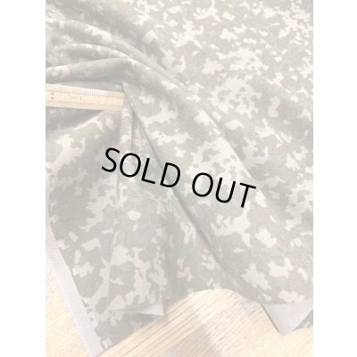 画像5: 生地：ウール100％迷彩柄プリント（ベージュ／緑）