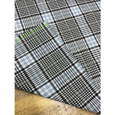 画像3: 生地：チェック柄薄手ウール（緑／紺）