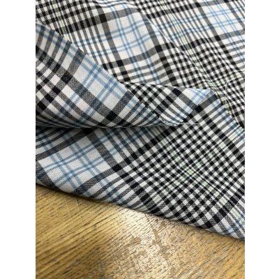 画像4: 生地：チェック柄薄手ウール（緑／紺）