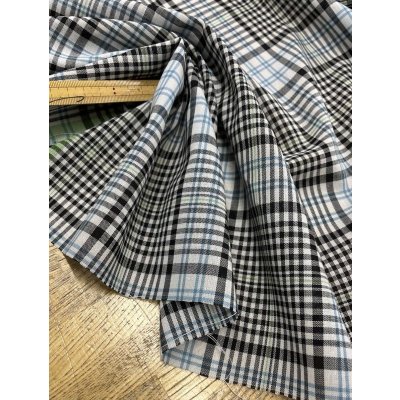 画像5: 生地：チェック柄薄手ウール（緑／紺）