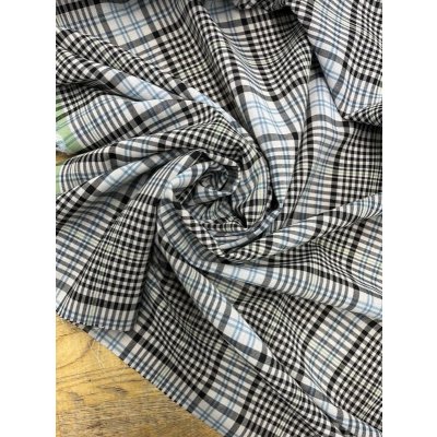 画像6: 生地：チェック柄薄手ウール（緑／紺）