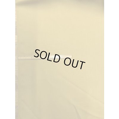 画像1: 生地：やや薄手ウール100％無地（からし）