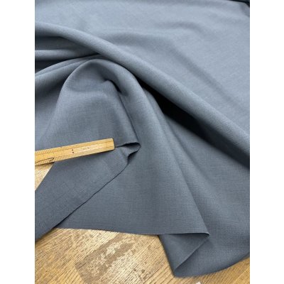 画像5: 生地：やや薄手ウール100％無地（ブルーグレー）
