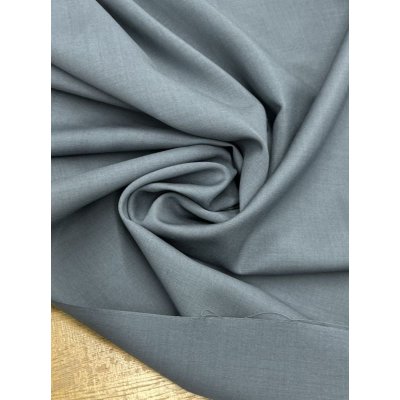 画像6: 生地：やや薄手ウール100％無地（ブルーグレー）