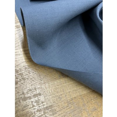 画像7: 生地：やや薄手ウール100％無地（ブルーグレー）