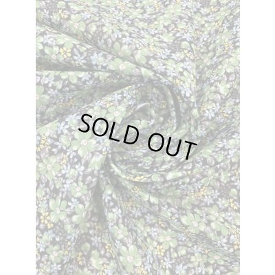 画像6: 生地：花柄綿100％（黒／緑）