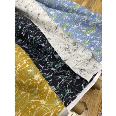 画像8: 生地：手書き風綿60ローン（からし）