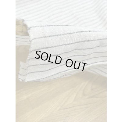 画像7: 生地：ノット糸ポコポコボーダーリネン（白／紺）