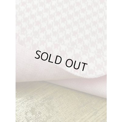 画像4: 生地：千鳥格子柄綿ジャガードニット（ピンク）