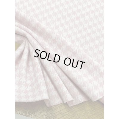 画像5: 生地：千鳥格子柄綿ジャガードニット（ピンク）