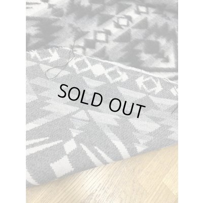 画像3: 生地：ネイティブ柄ウールシャギー（グレー系）