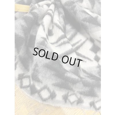 画像5: 生地：ネイティブ柄ウールシャギー（グレー系）