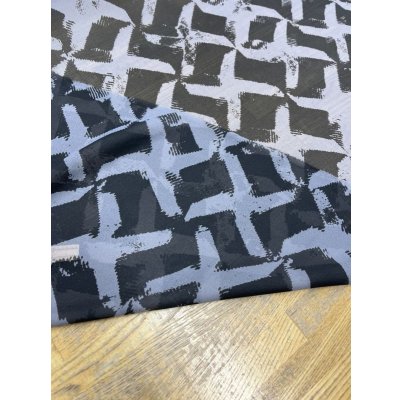 画像4: 生地：ペケペケプリントシフォン（グレー／黒）