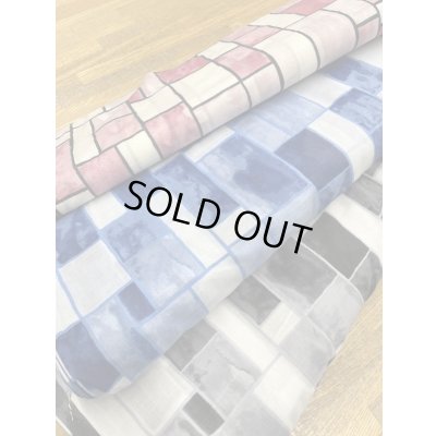 画像8: 生地：ダブル幅レンガ柄綿100％（ピンク）