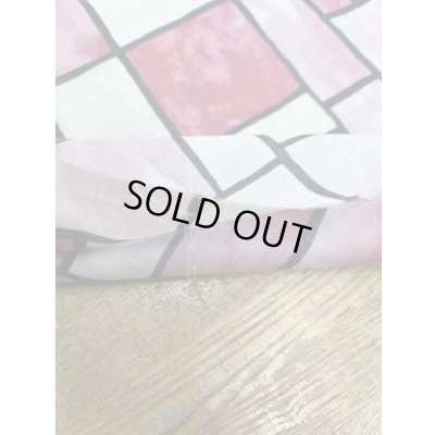 画像4: 生地：ダブル幅レンガ柄綿100％（ピンク）