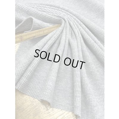 画像5: 生地：100％ミニワッフルニット（グレー）