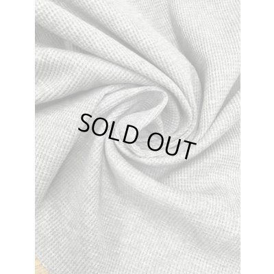 画像6: 生地：100％ミニワッフルニット（グレー）