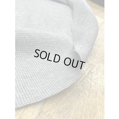 画像7: 生地：100％ミニワッフルニット（グレー）