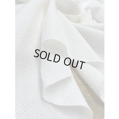 画像7: 生地:100%ミニワッフルニット(白)