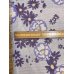 画像2: 生地：ポリエステル100％花柄シフォン（薄紫） (2)