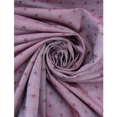 画像6: 生地：綿100％星柄ジャガード（赤）