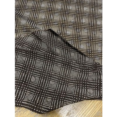 画像3: 生地：水玉カットドビー水玉柄プリント（茶／ベージュ）