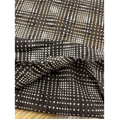 画像4: 生地：水玉カットドビー水玉柄プリント（茶／ベージュ）