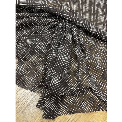 画像5: 生地：水玉カットドビー水玉柄プリント（茶／ベージュ）