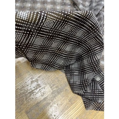 画像8: 生地：水玉カットドビー水玉柄プリント（茶／ベージュ）