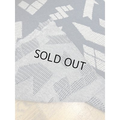 画像2: 生地：綿100％ジャガード織りニット（紺）