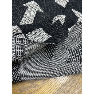 画像4: 生地：綿100％ジャガード織りニット（黒）