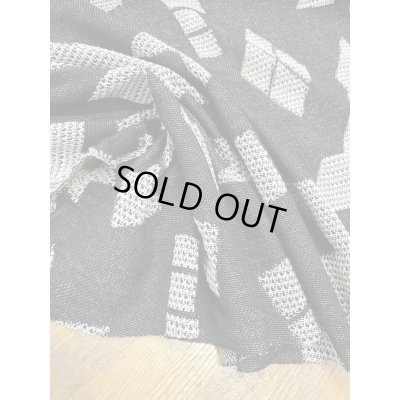 画像5: 生地：綿100％ジャガード織りニット（黒）