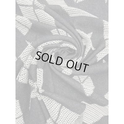 画像6: 生地：綿100％ジャガード織りニット（黒）