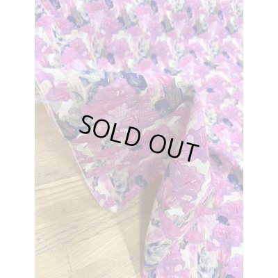 画像7: 生地：綿100％花柄プリント（ピンク）