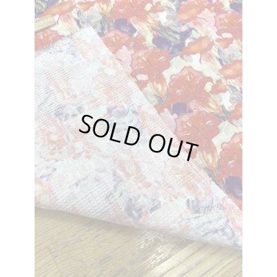 画像3: 生地：綿100％花柄プリント（赤）